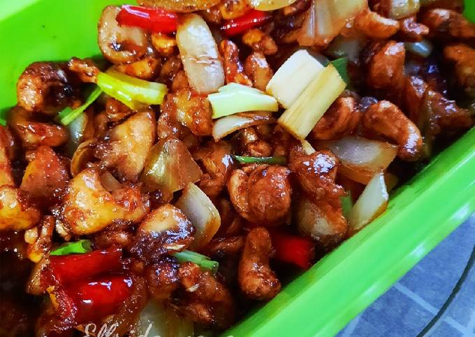 Standar Resep membuat Kung pao chicken  nagih banget