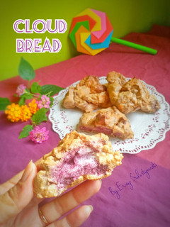 Foto resep ☁️Cloud Bread Taro☁️