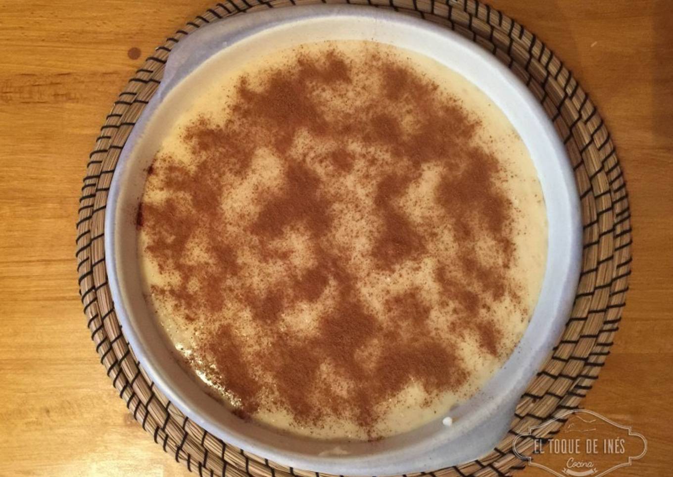 Arroz con leche cremoso