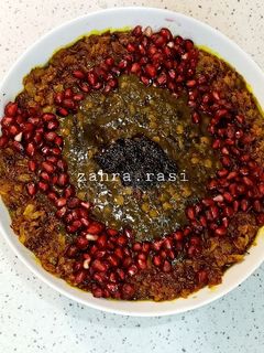 عکسی از دستور آش انار😋