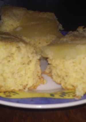 Una foto de Torta de manzana