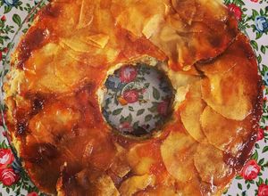 Una foto de Tarta Tatin 🍏🍎🍏(tarta de manzana invertida)