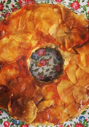 Una foto de Tarta Tatin 🍏🍎🍏(tarta de manzana invertida)