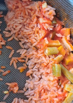 Una foto de Arroz Rojo