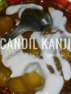 Foto resep Candil Kanji Saus Santan Kara (Tanpa Ubi dan Tanpa Tepung Ketan)