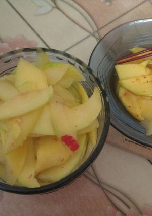 Foto resep Manisan mangga apel