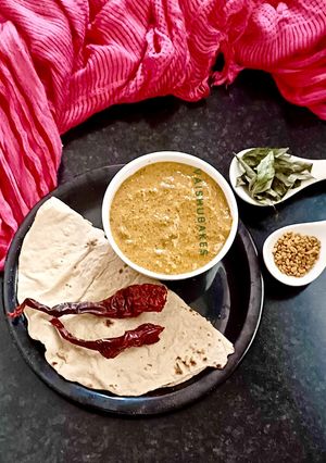 A picture of Healthy Soaked Fenugreek Seeds Weightloss Chutney For All Meals.