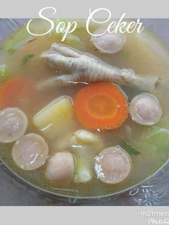 Foto resep Sayur sop ceker