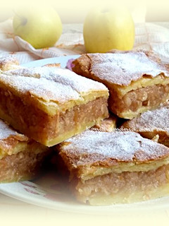 Leveles almás recept fotója