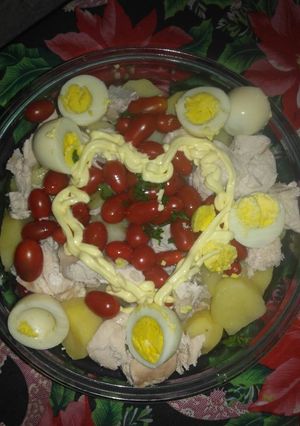Una foto de Ensalada fría