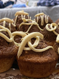 Una foto de Cupcacke de chocolate rellenos de Dulce de leche 🧁