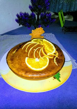 Una foto de Bizcochuelo de naranja🍊🤗