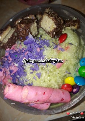 Foto resep Es kepal greentea #StepByStep #SeninSemangat