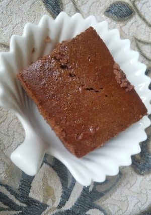 Una foto de Brownie mini casero