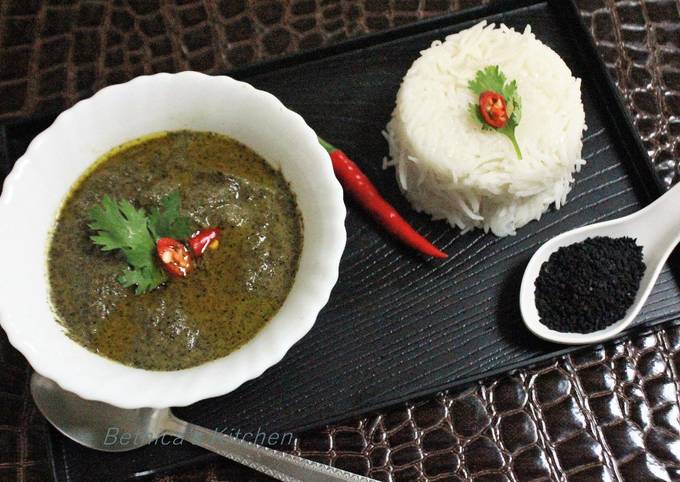 Kalo Jeere Bata (Nigella Seeds Chutney - Bengali Style)