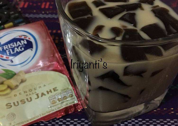 Langkah Mudah untuk Membuat Susu Jahe Coffee Jelly Anti Gagal
