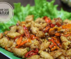 Cara Cepat Ayam Crispy Cabe Garam Nikmat Lezat