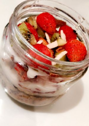 A picture of Vegan fruit parafit.