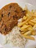 Strogonoff de vaca