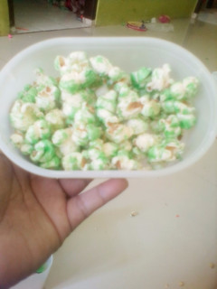 Foto resep Pop corn pandan