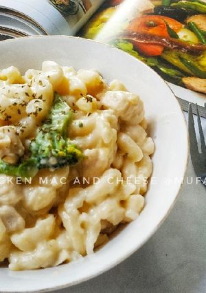 Foto resep Broccoli Chicken Mac and Cheese