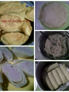 Foto resep Chicken egg roll