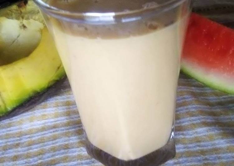 Steps to Make Favorite Avocado and melon smoothie