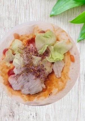 Zdjęcie przepisu Wrap 240kcal.