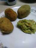 Nuggets de cerdo y salsa guacamole