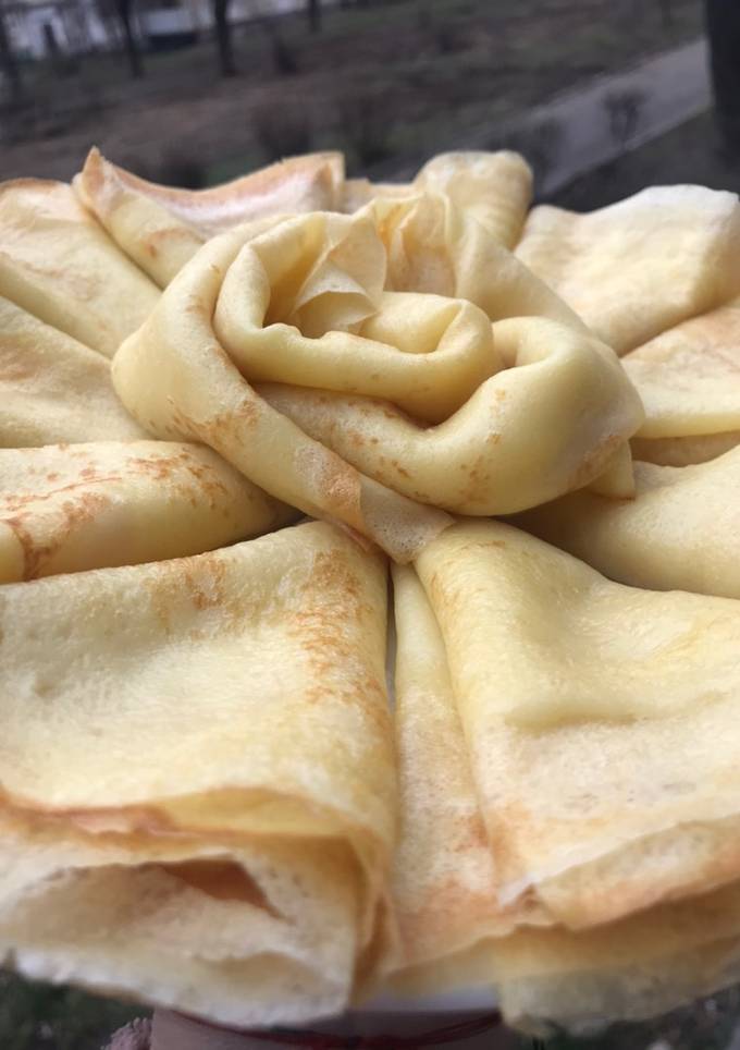 Млинці на вершках