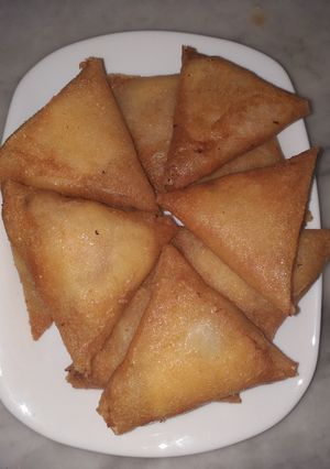 صورة لوصفة صامصة بالطون والجبن