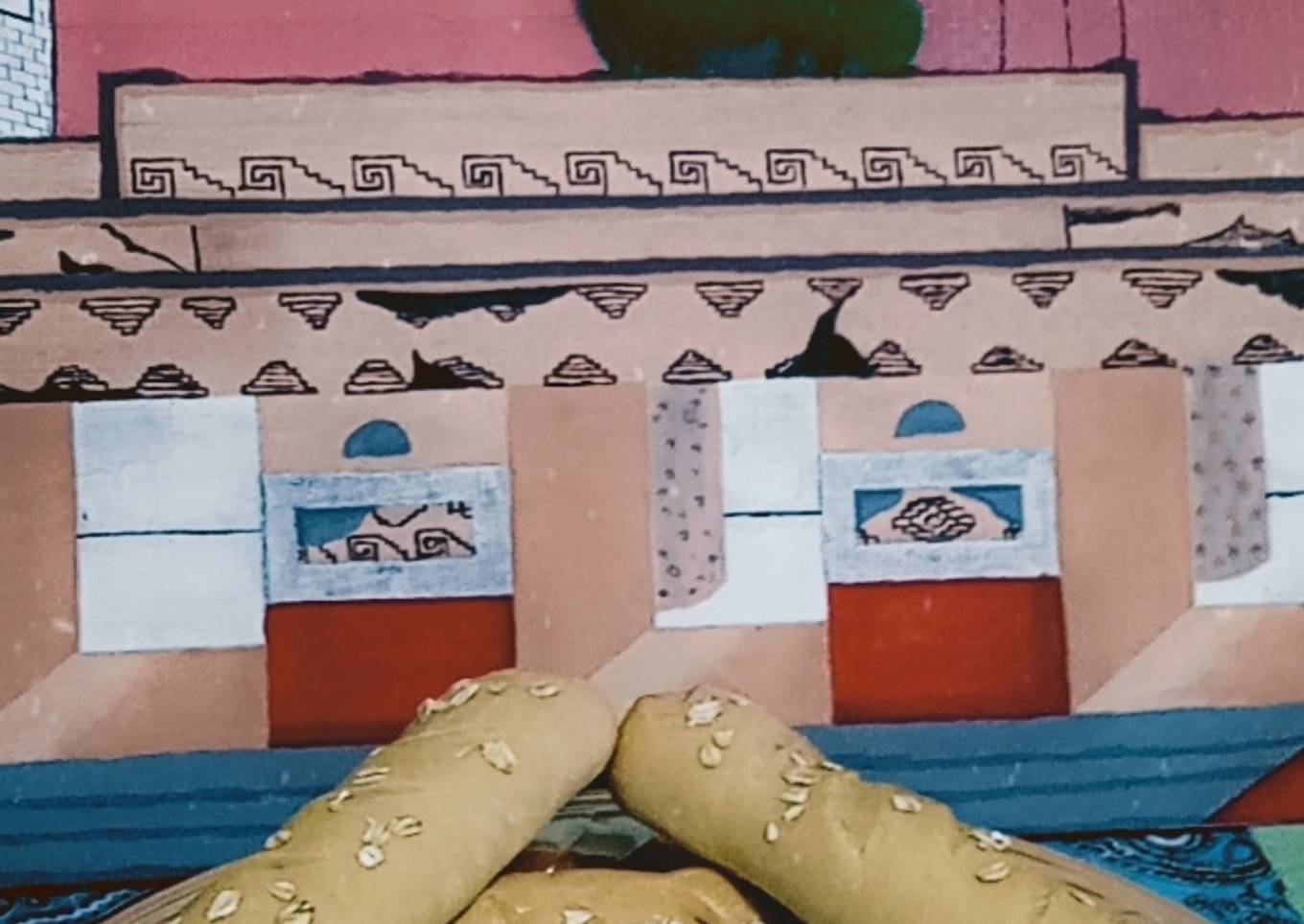 Pan rústico natural