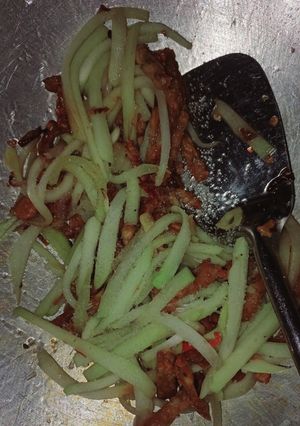 Foto resep Tumis Labu siam tempe