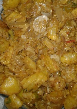 Foto resep Sambal Kentang goreng udang kering