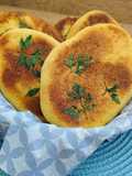 Pan de ajo y perejil (Naan)