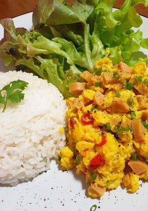รูปของ ข้าวไข่ขยี้