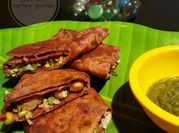 A picture of dosa besan