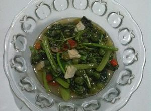 Foto resep Cah sausin bayam leuca