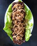 Hủ tiếu lứt áp chảo siêu giòn | Món chay