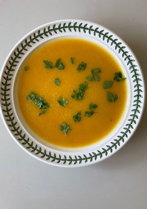 A picture of Quick & Easy Carrot, etc. Soup.