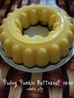 Foto resep Puding Pumkin Butternut Oreo