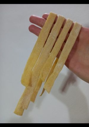 Una foto de Fideos caseros