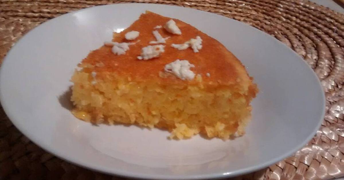 Torta de jojoto (maíz) Receta de Betsabé Irene Valor Cásseres- Cookpad