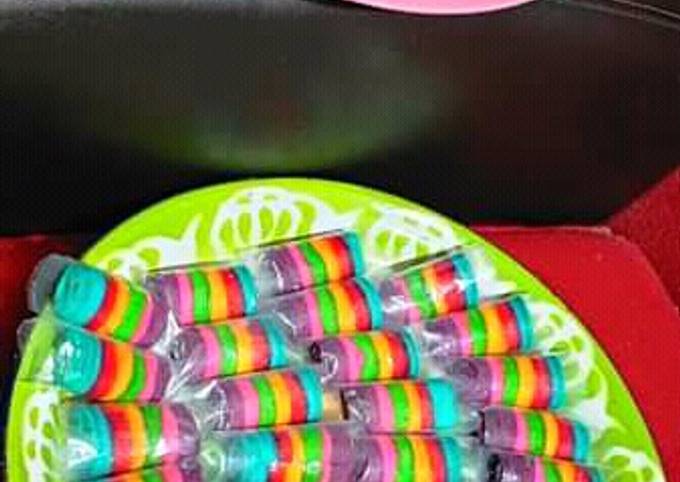 Easiest Way to Prepare Delicious Bolu gulung rainbow