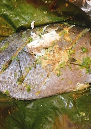 Hình của món Cá Dìa Nướng Muối Ớt.