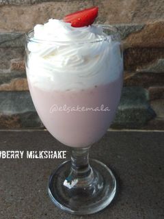 Foto resep Strawberry Milkshake