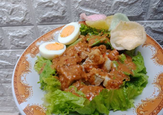 Resep Gado Gado Semarangan, Menggugah Selera