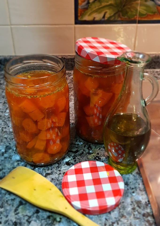 Una foto de Zanahorias aliñadas