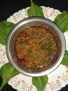 પાલક ભાજી નુ શાક(Palak bhaji Shak Recipe in Gujarati) રેસીપી મુખ્ય ફોટો