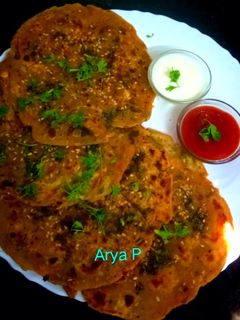 मेथी धनिया मसाला पराठा (Methi Dhaniya masala paratha recipe in Hindi) रेसिपी मुख्य फोटो